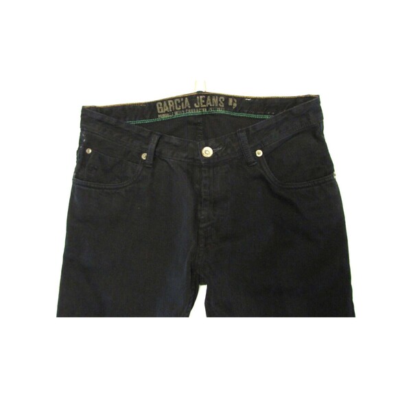 Garcia Jeans Russo Regular Fit Jeans Men's Size 33/34 Black - Picture 12 of 16